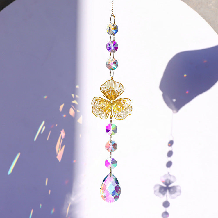 Geometry Crystal Ball Metal Dragonfly Hanging Suncatchers MK2CZAS6H7HLS64