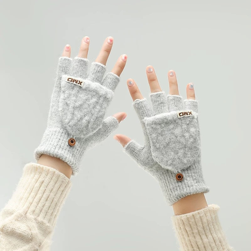 Convertible Fingerless Mittens - DippedShop Wholesale - #4803