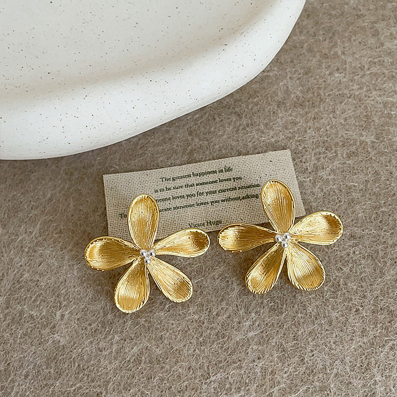 Floral Stud Earrings - DippedShop Wholesale - #3331