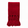 Winter Solid Color Braided Tassel Knit Scarf 6W6NSC93