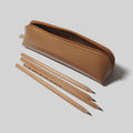 Aesthetic Solid Color Portable PU Pencil Case 6S10BOB1057