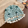 Boho Crochet Beanie - DippedShop Wholesale - #6307