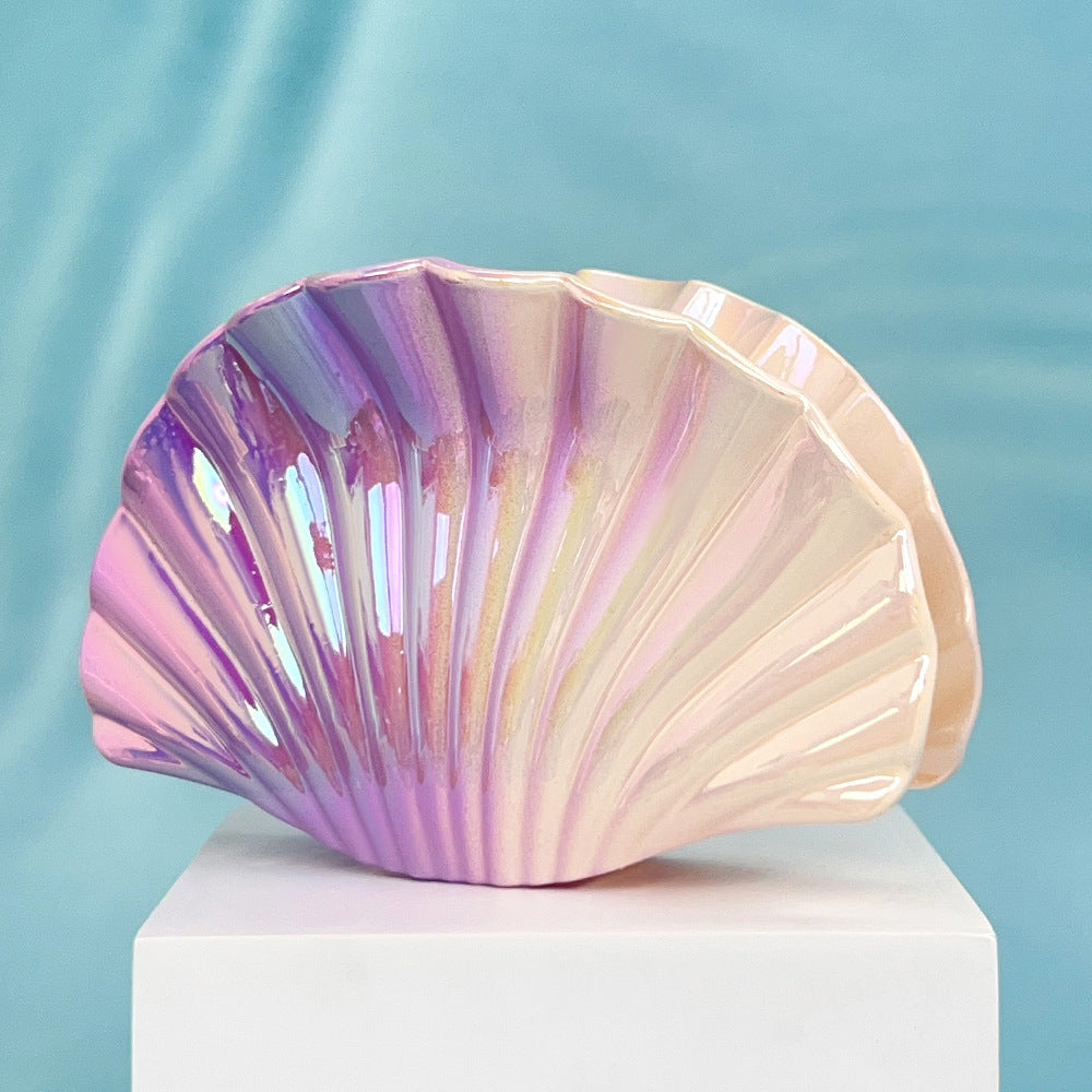 Cute Gradient Shell Beach Hair Claw Clip 8AS6HCP285L