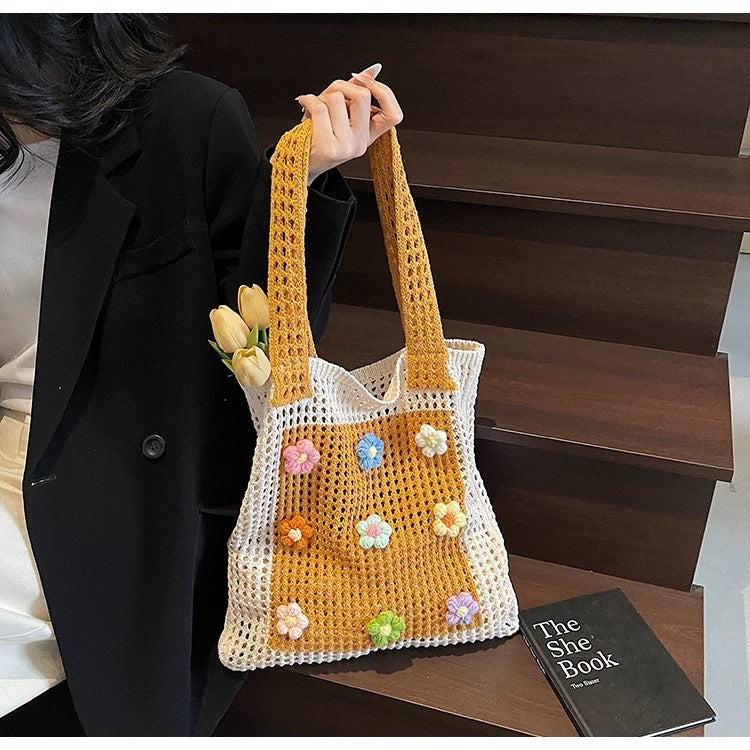 Boho Hollow Out Tote - DippedShop Wholesale - #3203