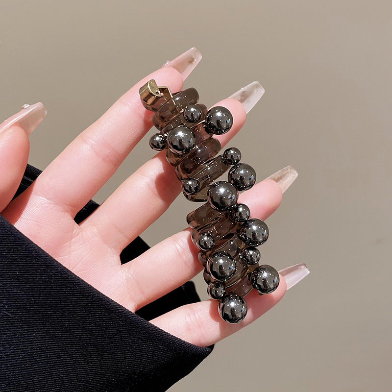 Pearl Bead Hair Tie - DippedShop Wholesale - #9123