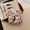 Vintage Floral Tree Embroidery Mini Jewelry Case 6W13HSJ117