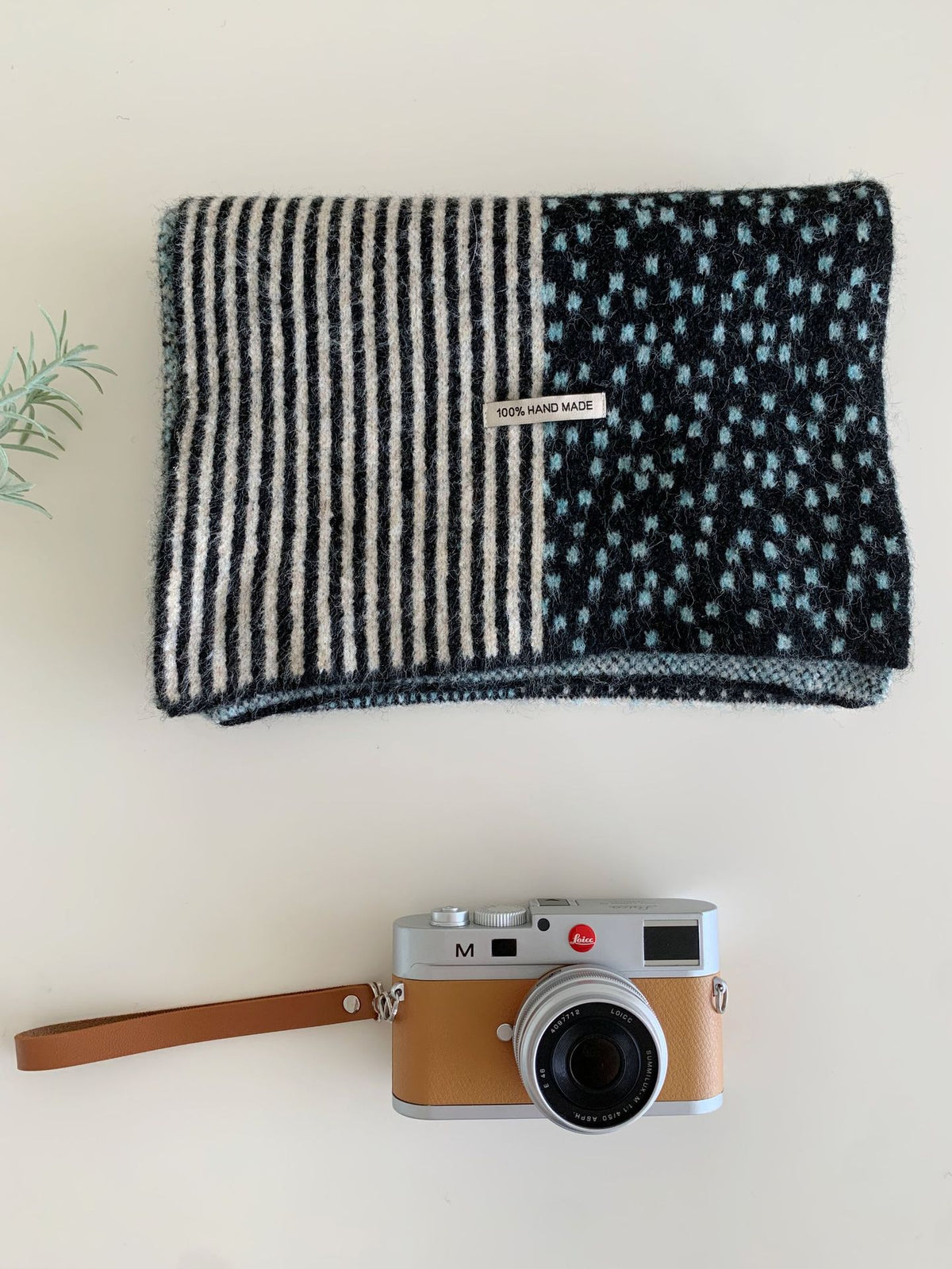 Patchwork Knit Scarf - DippedShop Wholesale - #8659