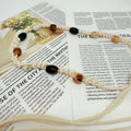 Boho-Style Handmade Weave Beaded Waist Belt 6W6JBT243