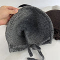 Ear Flap Knit Bonnet - DippedShop Wholesale - #2675
