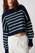 Solid Round Neck Sweater - DippedShop Wholesale - #2275
