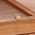 Elegant Gold Plated Sunflower - DippedShop Wholesale - #5043