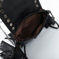 Boho Studded Tassel Mini Crossbody Bag 6W10BBG2407