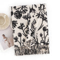 Stylish Floral Print Winter Scarf 6W6NSW307