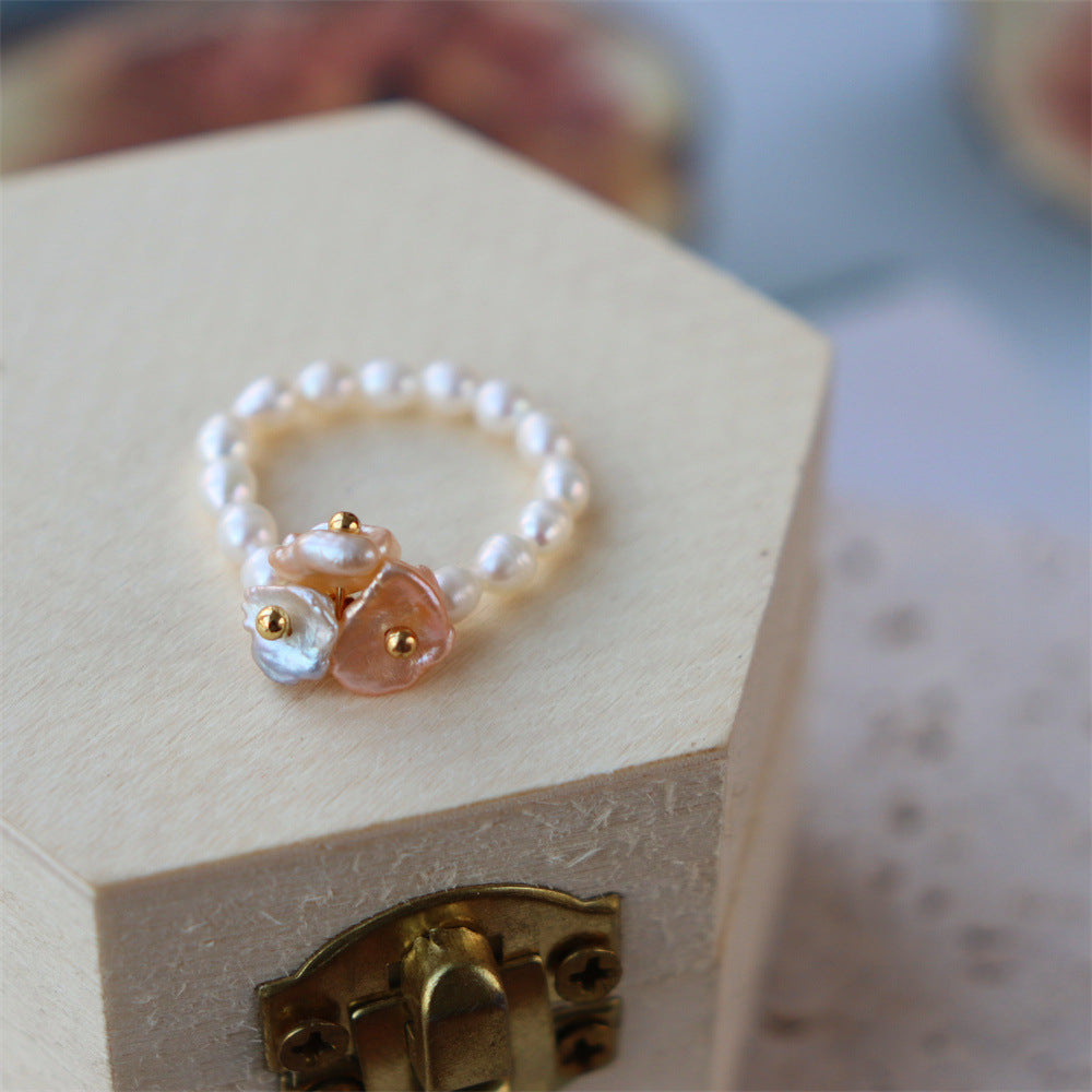 Natural Freshwater Pearl Beade - DippedShop Wholesale - #7155