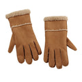Faux Suede Plush Gloves - DippedShop Wholesale - #2595