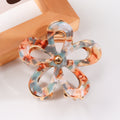 Danity Colorful Flower Mini Metal Hair Claw MK2PPM6W6HCP357