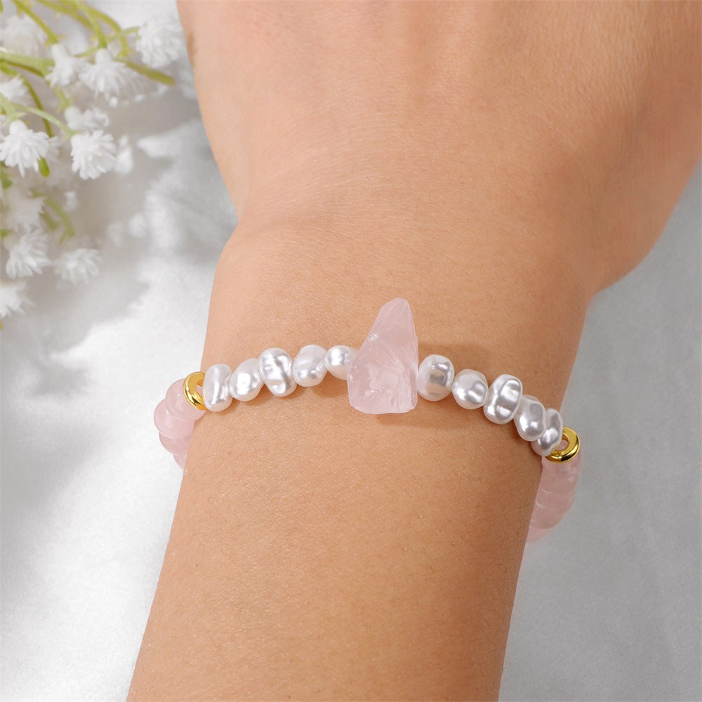 Irregular Stone Simple Beaded Bracelets DPJB1129