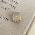 Letter Acetate Hair Clip - DippedShop Wholesale - #8499