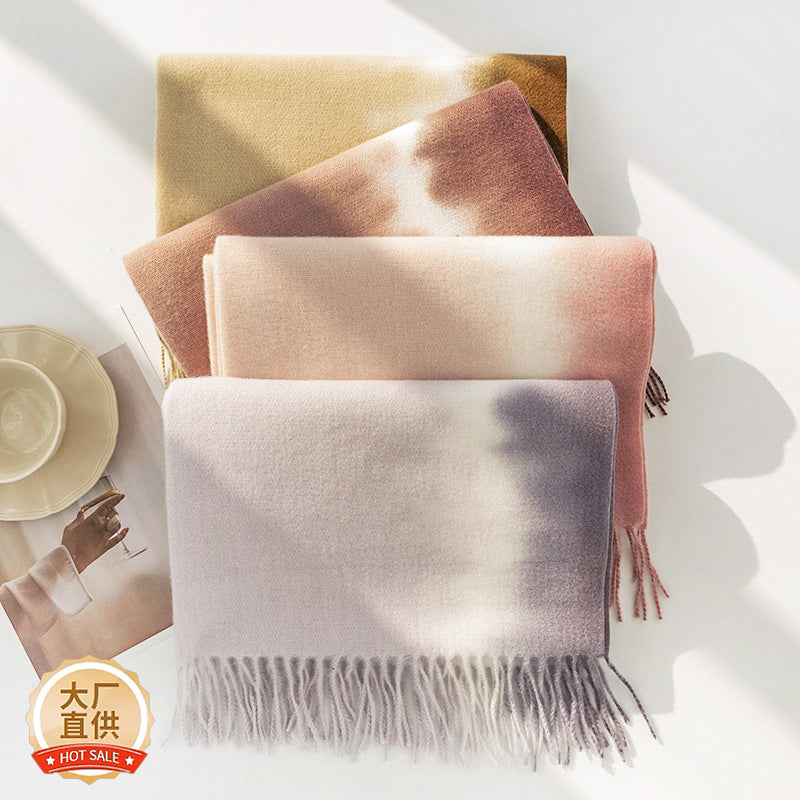 Ombre Gradient Scarf - DippedShop Wholesale - #9171