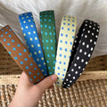 Sweet Color Block Irregular Polka Dots Headband MK2SPM6W6HBD40