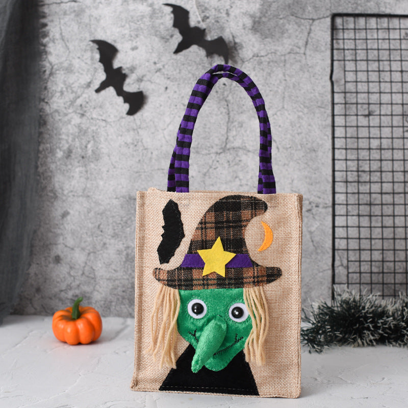 Cartoon Applique Tote Bag - DippedShop Wholesale - #1635