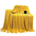 Cable Knit Sofa Blanket - DippedShop Wholesale - #7907