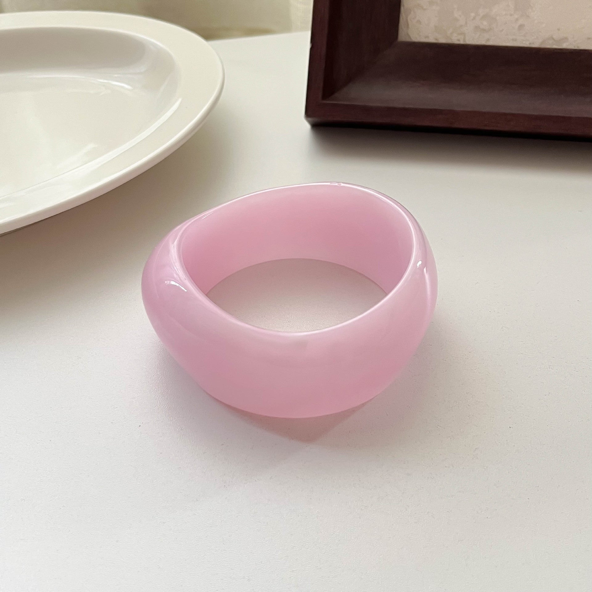Mnimalist Irregular Resin Wide - DippedShop Wholesale - #1427