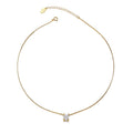 Gold Plated Cubic Zirconia Choker - DippedShop Wholesale - #6643
