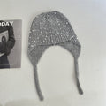 Sequin Fur Knit Trapper Hat - DippedShop Wholesale - #6067