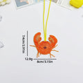 Creative Sequin Beaded Lobster Pendant Bag Charm 6W10BBC795