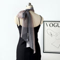 Polka Dots Striped Scarf - DippedShop Wholesale - #8467