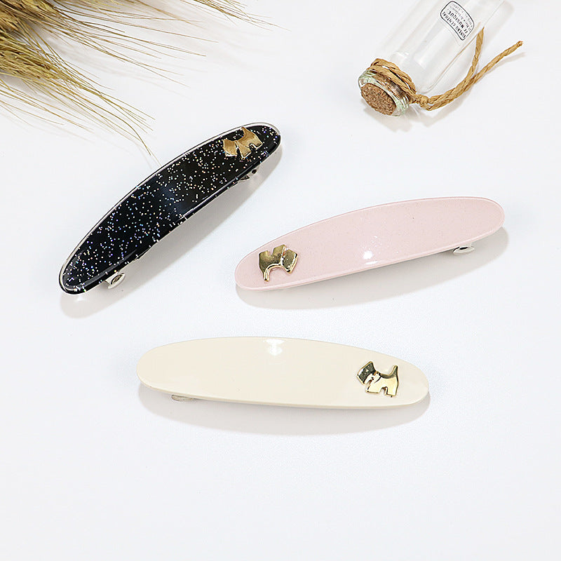 Solid Color Hair Clip - DippedShop Wholesale - #3379