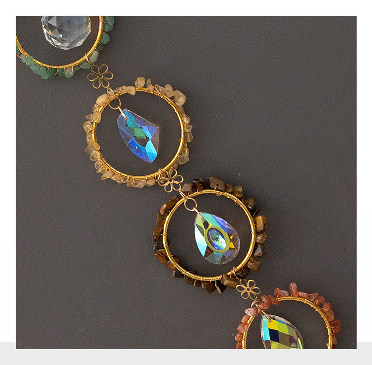 Crystal Dream Catcher Suncatcher - DippedShop Wholesale - #3107
