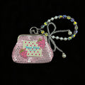 Fruit Polka Dot Beaded Mini Coin Purse 6W10BWB202