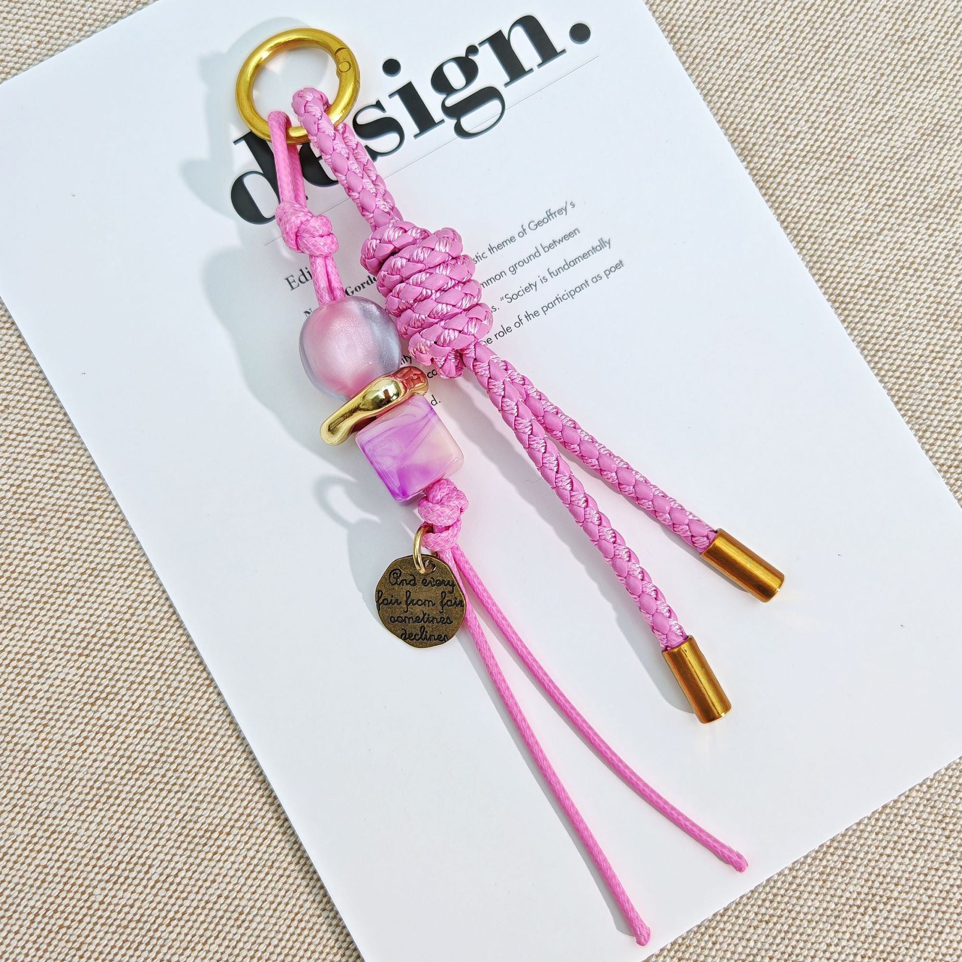 Boho Beaded Keychain - DippedShop Wholesale - #0579