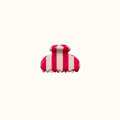 Vintage Striped Acetate Mini Hair Claw Clips 6W6HCP1681