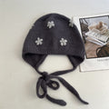 Embroidered Knit Beanie Hat - DippedShop Wholesale - #2083