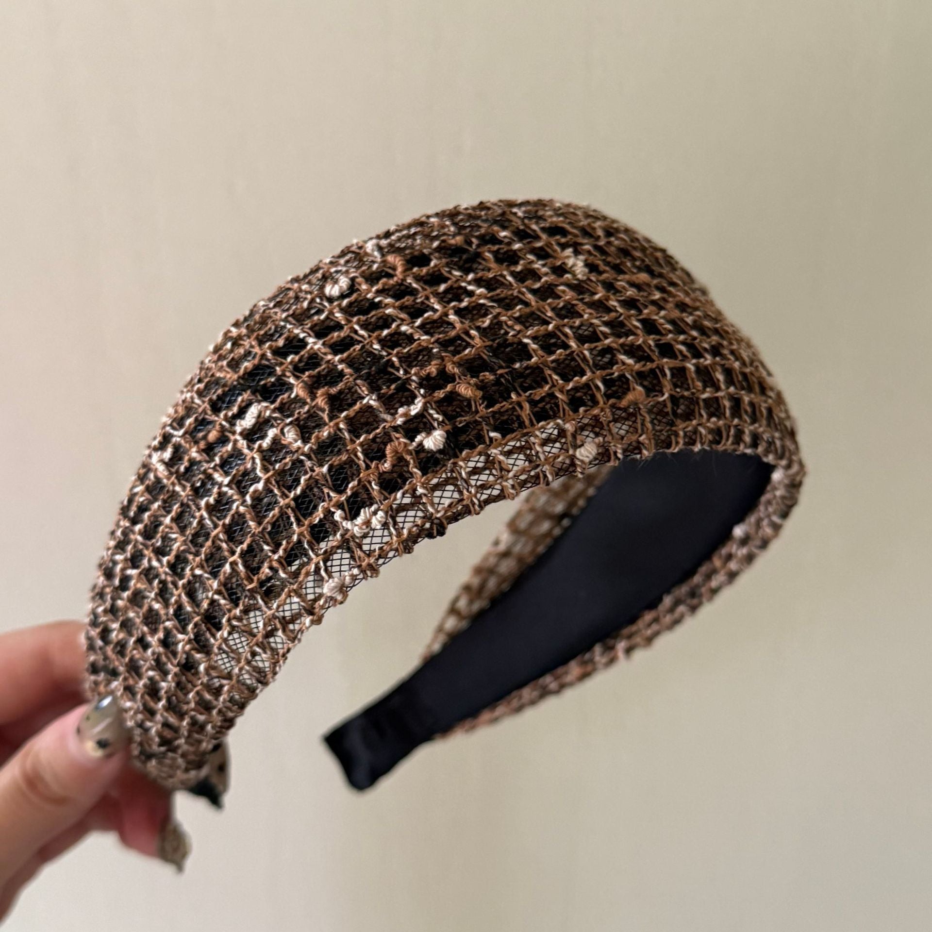 Woven wide headband - DippedShop Wholesale - #4227