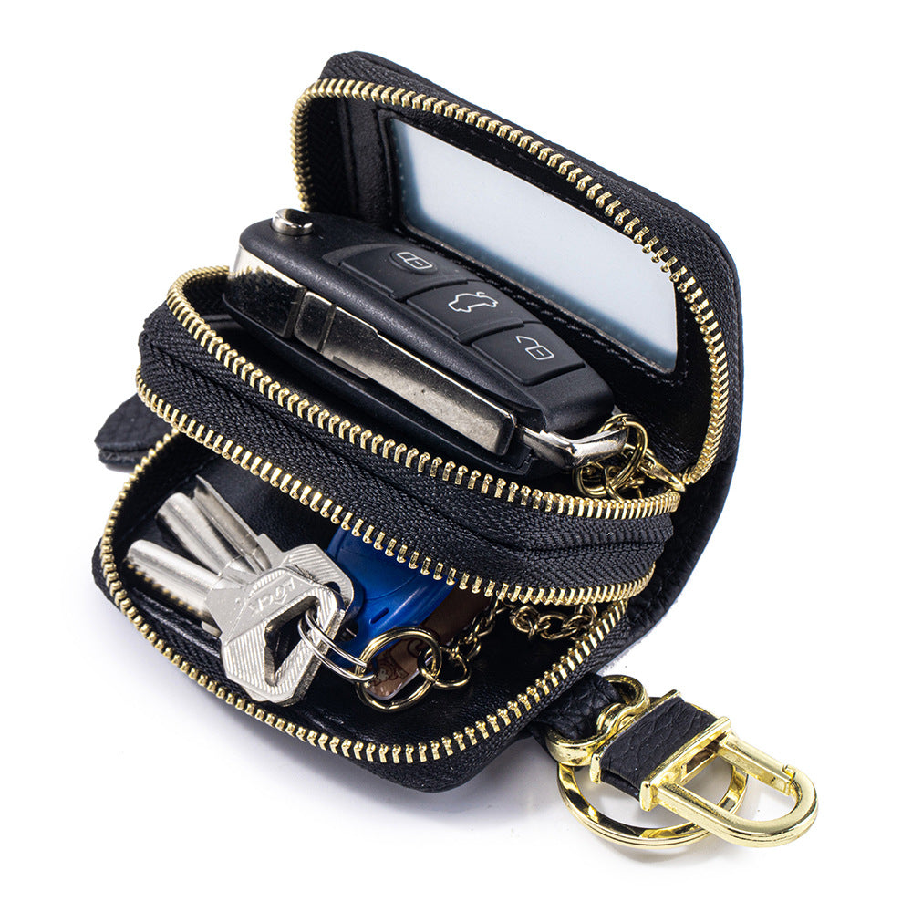 Dual Zipper Car Key Case - DippedShop Wholesale - #0291