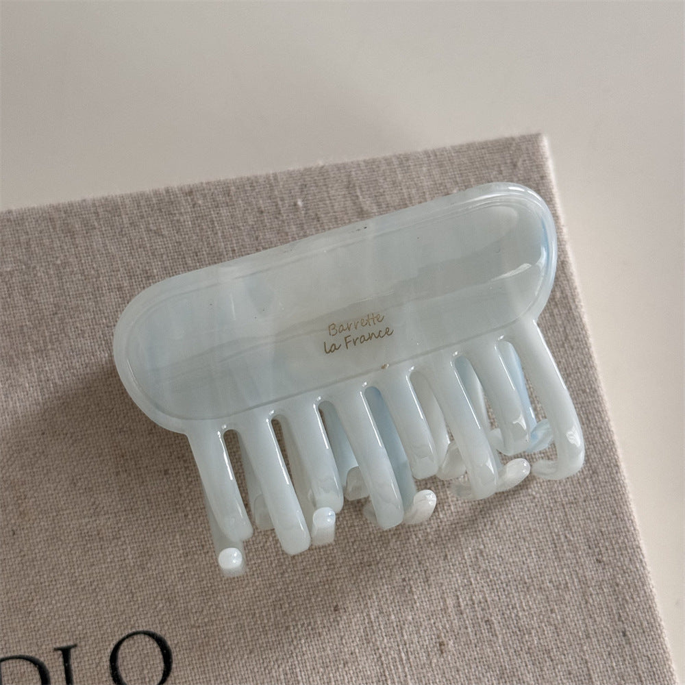 French Tortoise Shell Acetate Hair Claw Clips I6W6HCP1297