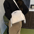 Tassel Square Crossbody Bag - DippedShop Wholesale - #6851