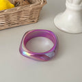 Fashion Iridescent Irregular R - DippedShop Wholesale - #3203