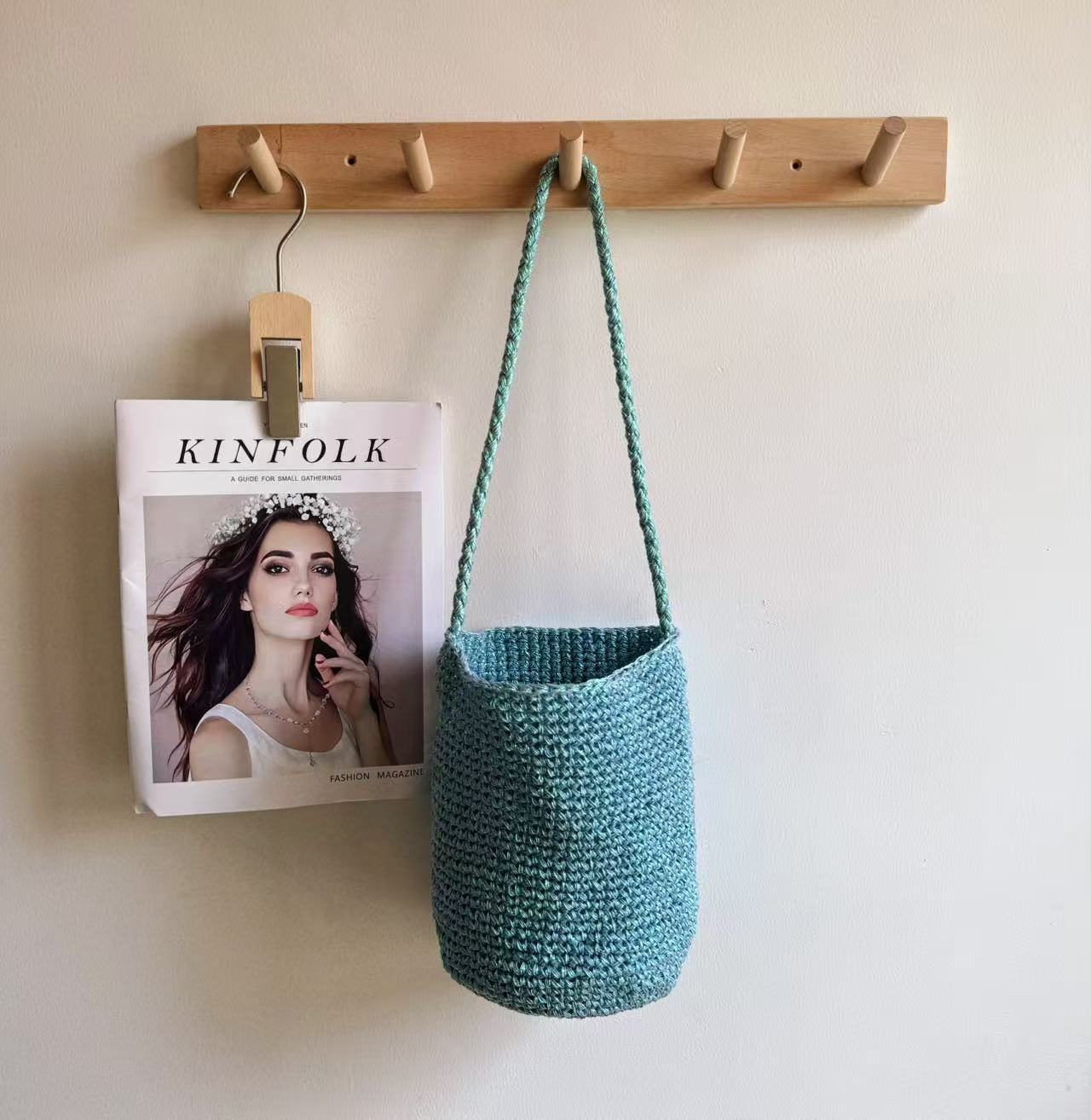 Hand-Woven Shoulder Bag - DippedShop Wholesale - #0419