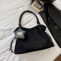 Faux Suede Tote Bag - DippedShop Wholesale - #9811