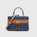 Vintage Mini Square Box Top-Handle Crossbody Bag 6W10BBG2405