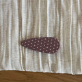 Cute Polka Dots Droplet Acetate Hair Clip 8AS6HCP362L