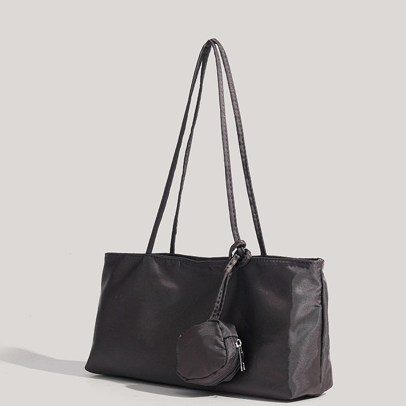 Simple Solid Color Large Capacity Underarm Bag 6W10BBG1933