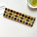 Retro Plaid Elastic Headband - DippedShop Wholesale - #3635
