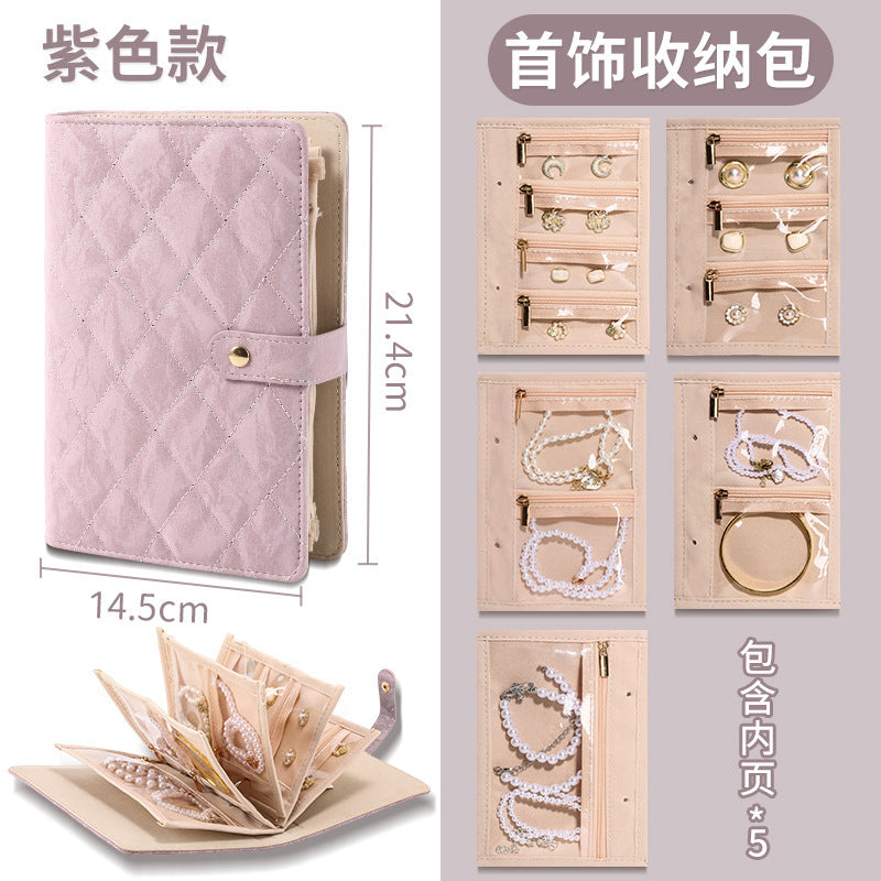 Trendy Butterfly Pattern Jewelry Organizer Bag 8CW6BOB360