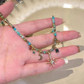 Vintage Starburst Pendant Necklace - DippedShop Wholesale - #9107